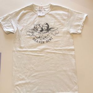 Brandy Melville Cherubim Heaven Sent Tee